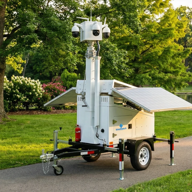 SiteWatch AI Mobile Camera Surveillance Unit