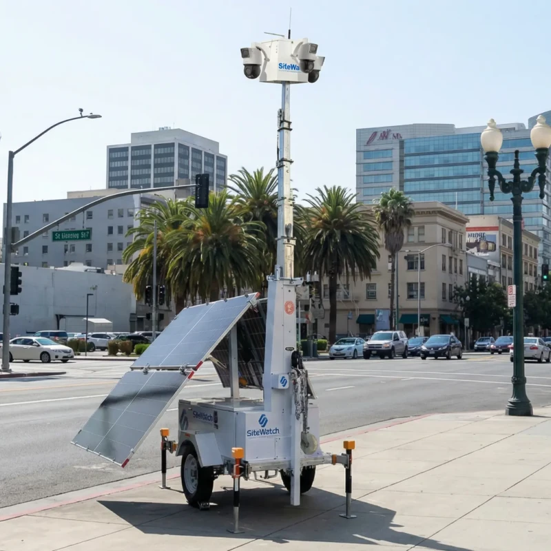 Mobile Surveillance Trailers San Jose