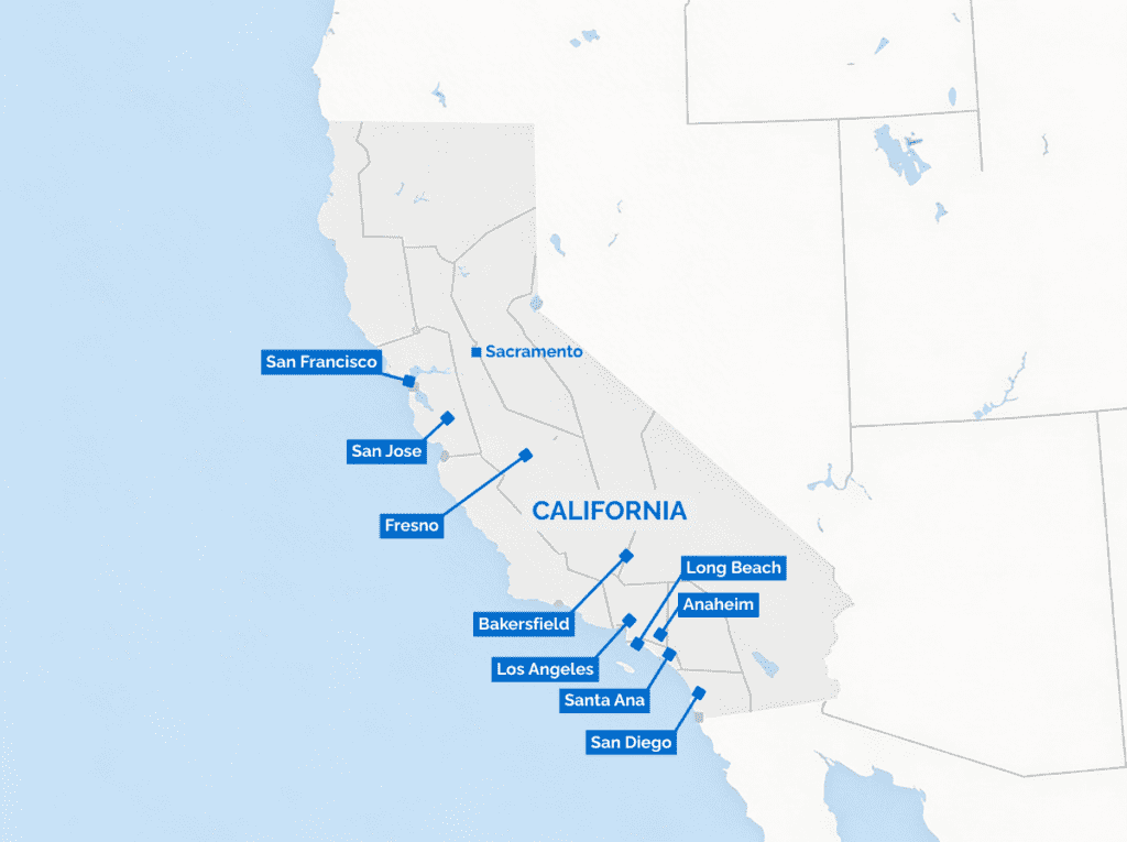 SiteWatch Service Areas